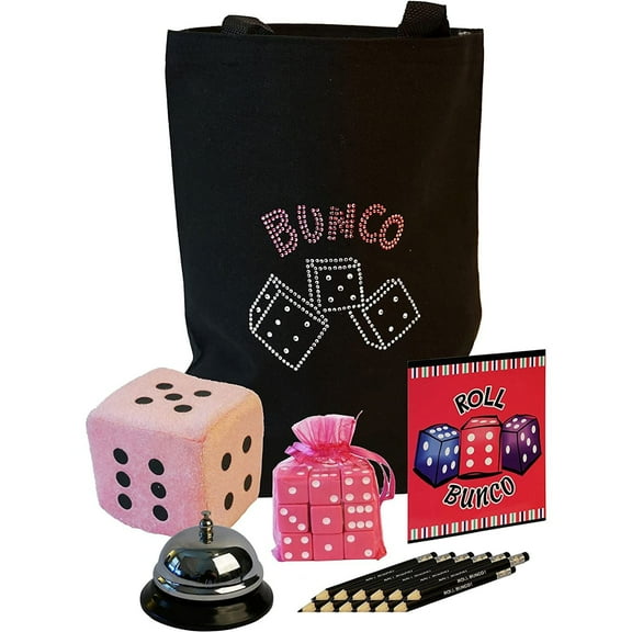Twilight Bunco Events Bunco Game Kit with Crystal Tote Bag