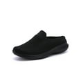 thumbnail image 2 of Mules Shoes for Women Slip on Sneakers Backless Walking Shoes Black# 5.5, 2 of 9