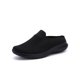 thumbnail image 3 of Ferndule Mujeres Backless Sneakers Slip On Walking Mulas Open Back Casual Shoes Black# 9.5, 3 of 8