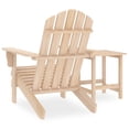 thumbnail image 3 of vidaXL Garden Adirondack Chair with Table Solid Fir Wood, 3 of 3