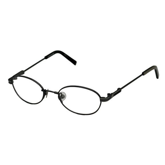 Converse Big Kids Ophthalmic Live Wire Metal Oval Eyeglasses, Slate, 45mm