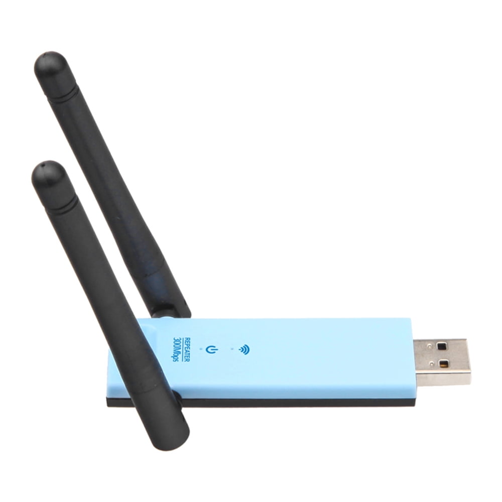 modstå Etableret teori underskud Docooler -R603U 300Mbps Wireless Extender USB WiFi Signal Dual Antennas  Blue with Black - Walmart.com