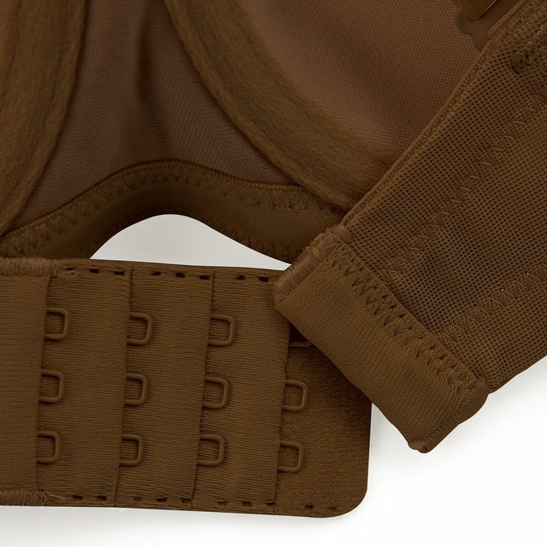 Wingslove Women's Strapless Plus Size Full Figure Bra Underwire Multiway  Contour Bra, Chocolate 34G