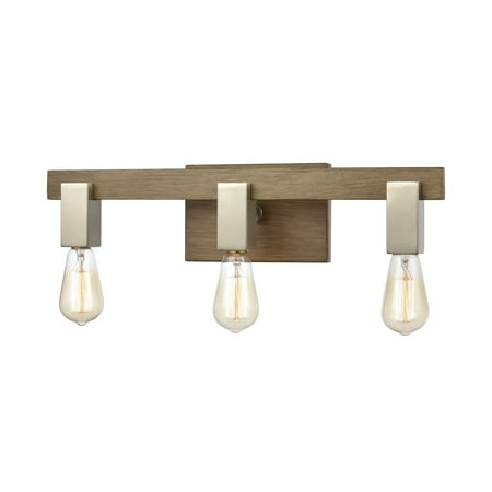 

Elk Home Axis 21 Wide 3-Light Vanity Light - Satin Nickel