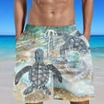 thumbnail image 2 of IROINNID Mens 7 Inch Quick Dry Printed Short Swim Trunks with Mesh Lining Swimwear Bathing, 2 of 5
