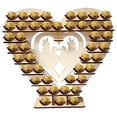 thumbnail image 4 of Decoración para el hogar Easy Assembly Chocolates Estantes de Madera MR Sr. Center Pieza central Regalos Sin Inglés Regalos Fine CraftManship Artwork Weddings Bares JM01322 Vogacara HA011708-01, 4 of 7