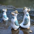 thumbnail image 3 of Estatuas de jardín Pato, decoraciones de interior y exterior Lindas figuras decorativas de patos Serie 1, 3 of 9