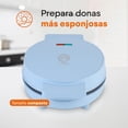 thumbnail image 3 of Hukën x MasterChef | Máquina de Donas HEATPRO | 7 Mini Donas de 5.2cm | Calentamiento Rápido | Temperatura Automática | Parrillas Antiadherentes | Luces Indic, 3 of 10
