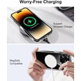 thumbnail image 6 of for iPhone 14 Pro Max Case Clear [Anti-Yellowing] Anti-Scratch Transparent Hard Back and Soft Edge [Military Grade Drop Protection] Shockproof Phone Cover - Red, 6 of 13
