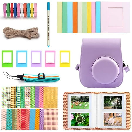 Image of Protective Camera Case for Fujifilm Instax Mini 11 Instant Film Camera with Shoulder Strap/Frame/Hanging Albums