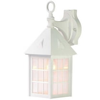 Outer Banks 1-Light Textured White Wall Light