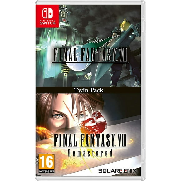 uare Enix Nintendo Switch Final Fantasy VII and Final Fantasy VIII Remastered (Pack of 2)
