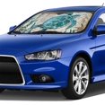 thumbnail image 3 of Marine Life Theme Sea Turtle Car Windshield Sun Shade-Blocks Uv Rays Sun Visor Protector-Waterproof Folding Car Sun Shade-Keeps Your Vehicle Cool Fits Windshields of Various, 3 of 5