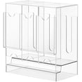 thumbnail image 1 of Acrylic Card Storage Case – 3-Slot Booster Pack Holder, Deck Display And Organizer, Durable Transparent Box | Collector Card Container For Desktop Collection Display Home Organization And Easy Access, 1 of 1
