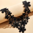 thumbnail image 4 of Adorno para el cuello Disco Tul Mariposa Collar de cadena de clavícula femenina Joyería corta Collar de banda para el cuello Wmkox8yii fajkfhkj4921, 4 of 7