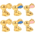 thumbnail image 4 of Shisuyan 6Pcs Jewelry Making Charms DIY Jewelry Rabbit Charms Pendants for Bracelet, 4 of 8