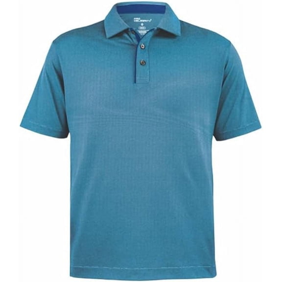 Pro Celebrity Men 717 Hampton Micro Stripe Short Sleeve Polo (ROYAL, 3X-Large)