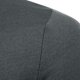 thumbnail image 4 of Blusas y camisas de manga corta y cuello redondo para hombre, blusas informales de verano de color liso con cuello redondo y mangas cortas irregulares, blusa de poliéster para hombre., 4 of 8