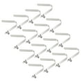 thumbnail image 1 of Unique Bargains 10x6mm Kayak Paddle Snaps, Hollow Button Single Pin Lock Tube Spring Clips for Tent Pole, 16 Pack, 1 of 6