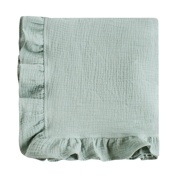 Manta envolvente para bebé, funda para cochecito, manta de recepción para bebés y niños. Foto: Verde