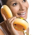 thumbnail image 4 of Hamburger Telephone Landline Phone Telephone Novelty Emulational Hamburger Wire Landline Phone Home, 4 of 9