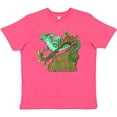 thumbnail image 3 of Inktastic Save the Rainforest with Basilisk Lizard on a Tree Youth T-Shirt, 3 of 5
