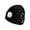 Black, variant on MAMOWEAR Unisex Bluetooth Beanie with Headlight, Upgraded Musical Knitted Cap,Gifts for Men Women