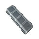 thumbnail image 3 of Componentes Tornillos Contenedor de almacenamiento con 4 compartimentos Caja de hardware liviana y resistente Negro, 3 of 8