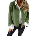 thumbnail image 5 of Women's Winter Jacket - Round Neck, Thick Fleece, Windproof, Heat Retention Outdoor Coat, 5 of 8