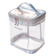 thumbnail image 1 of Bolsa de cosméticos portátil transparente colorida, portátil, impermeable y de gran capacidad, hecha de PVC., 1 of 5
