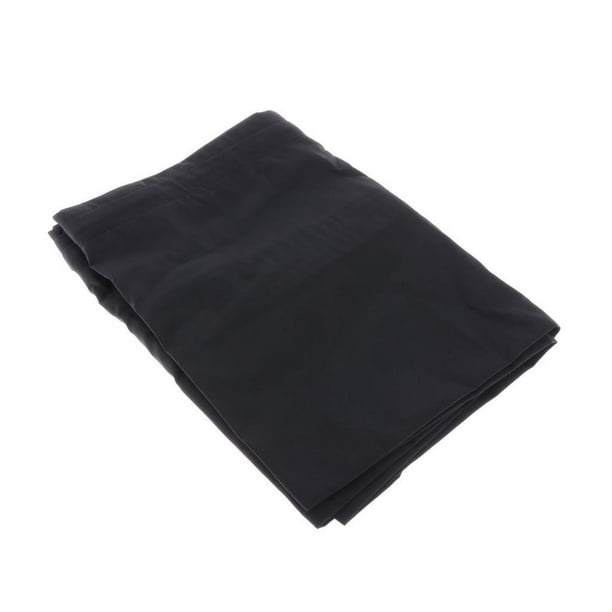 Sonducket Cubierta antipolvo para cubierta de teclado de piano electrónico negra para 61 teclas Accesorios para instrumentos musicales Negro para 88 teclas