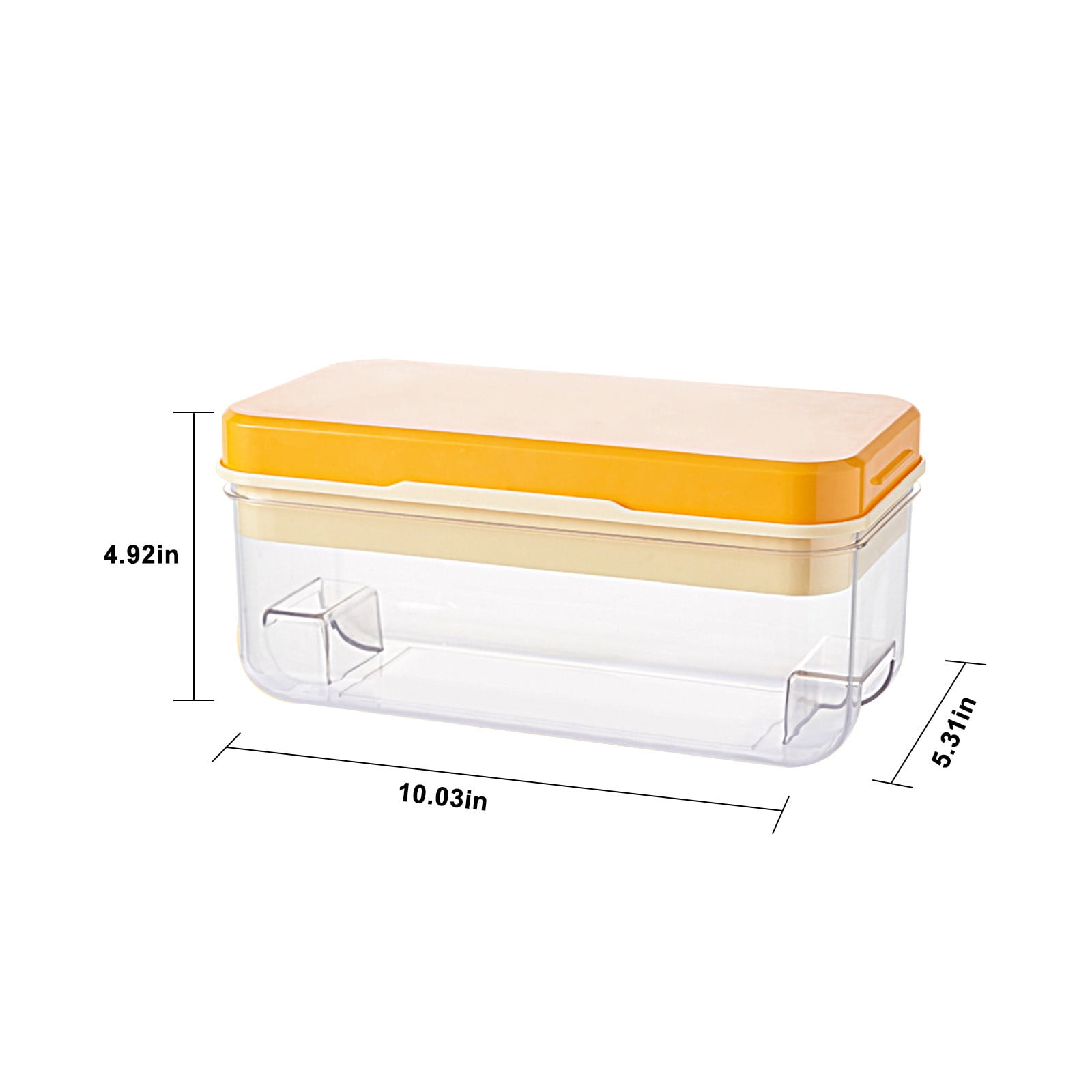 Tahtuvzn Kitchen Accessories Ice Tray Box Cubes Household Maker Refrigerator Freezer Box, Gifts for Family
