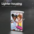 thumbnail image 4 of Fancy Nancy-theme Copper Metal Lighter Shell, Premium Replacement Refillable Lighter Case with Durable Metal Construction, Compatible with Zippo and Most Standard Lighter Models, 4 of 6