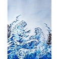 thumbnail image 3 of Allante, Marc 11x14 Black Modern Framed Museum Art Print Titled - The Crashing Waves, 3 of 5