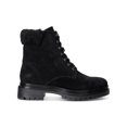 thumbnail image 3 of LAUREN RALPH LAUREN Womens Black Lug Sole Carlee Round Toe Lace-Up Boots Shoes 6.5 B, 3 of 3