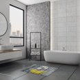 thumbnail image 3 of Rustic Bathroom Rug,Daisy Bathroom Mat, Super Soft and Absorbent Shaggy Plush Bathroom Rugs, Thicken Bathroom Rug, Non-Slip Bathroom Rug, Machine Wash and Dry, 24''''X16'''', 3 of 6