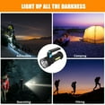 thumbnail image 5 of SHCKE Rechargeable Handheld LED Flashligh Waterproof Flashlight Spotlight Outdoor Flashlight Searchlight Flashlight for Emergency Outdoor Hiking Power Outages, 5 of 6