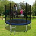 thumbnail image 5 of Ersatz-Sicherheitsnetz für Trampolin, Ø 305 cm Trampolin-Sicherheitsnetz mit Reißverschluss, Sicherheitsnetz mit 6 geraden Pfosten, 5 of 5