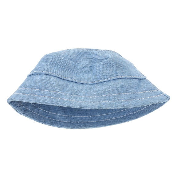 OULII Soft Sky Fisherman Hat for Dolls - Open Design, Comfortable Fit, Adjustable Size, Perfect Doll Accessory