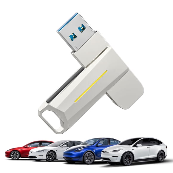 Unidad flash USB SUMK 3.2 128 GB para Tesla Model 3/Y/S/X 200 MB/S