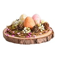 thumbnail image 1 of Kabnic Easter Decorations for The Home Easter Decoration Rattan Bird Nests Foam Colored Eggs Easter Table Decoration Scene Decoration, 1 of 9