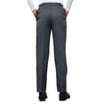 thumbnail image 3 of Men's Pinstripe Dress Pants - Button Waist for Office Wear & Formal Occasions Zebra XL, 3 of 3