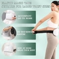 thumbnail image 4 of Electric Cordless Abdominal Massager, Rechargeable Abdominal Stomach Massager, Gear Adjustment & Constant-Temperature Hot Compress, for Butt Waist Leg, 4 of 8