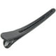 thumbnail image 3 of 40pzs Negro Pinza de Pelo de Plastico DIY Clip de Pelo de Cocodrilo de Peinado 3.1 Pulgada, 3 of 5