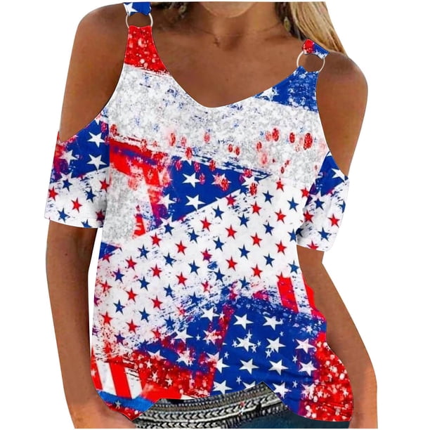 Camisas de Manga Corta para las Mujeres Cuello Redondo de Impresión Casual, Top de Blusa para el Hogar Y el Uso Diario, Camisa de Moda de las Cuatro Estaciones de las Mujeres