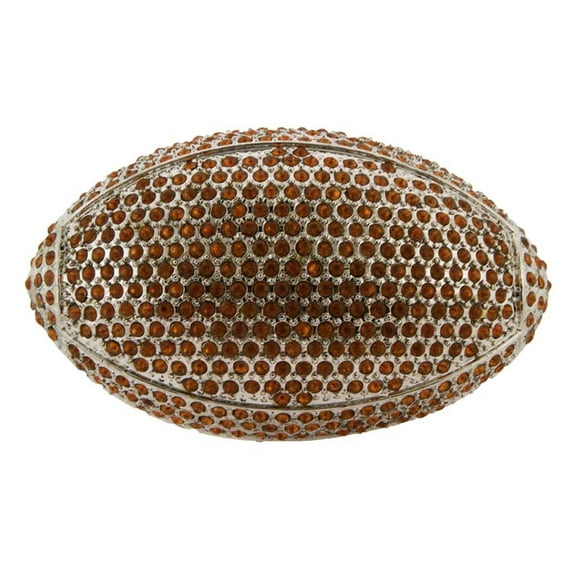 American Football Game Belt Buckle Bling Rhinestone Fashion Metal Costume Unisex