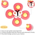 thumbnail image 3 of MANGOBOB 3 Pcs Suction Cup Spinner Toys, Baby Fidget Spinner Toy, Spinning Toys for Toddlers 1-3, Sensory Toys Bathtub Toy Dining Chairs Toys, 3 of 8