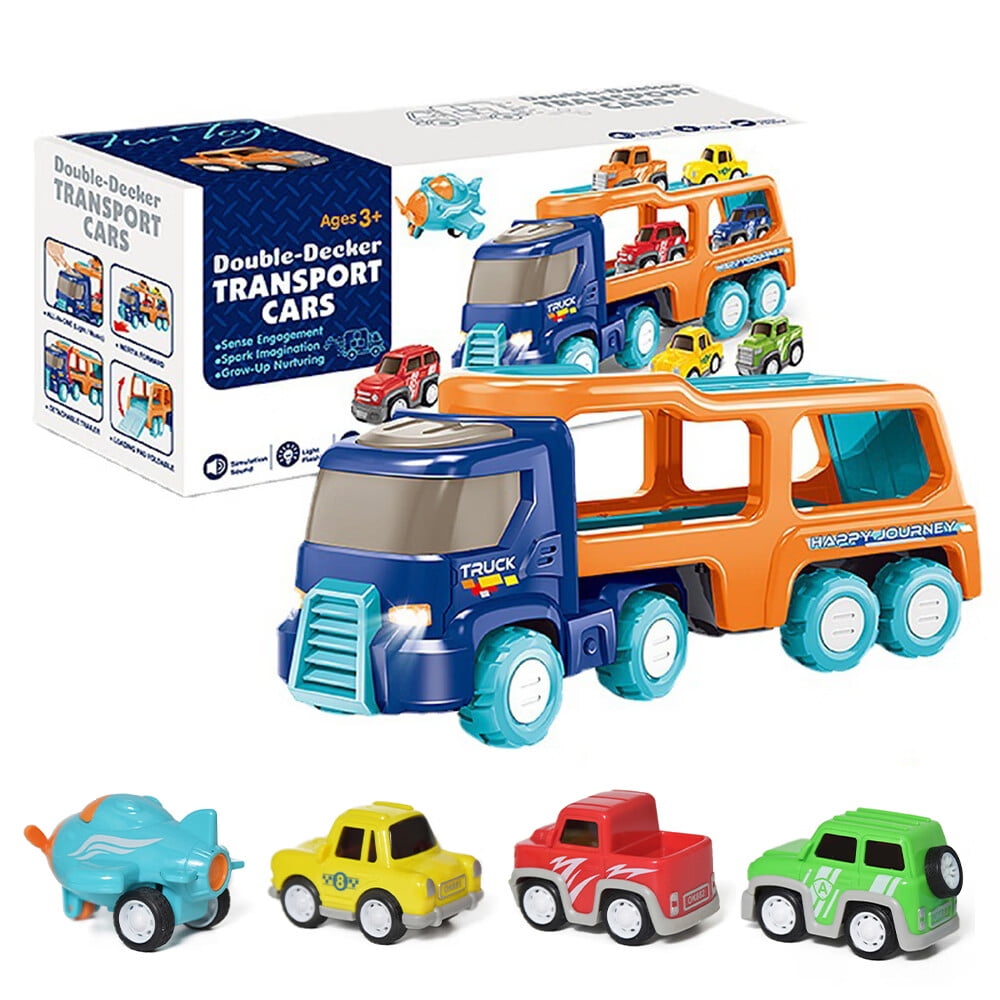  Big Mo's Toys Baby Cars - Soft Rubber Toy Car Set