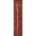 thumbnail image 2 of Pinto, Patricia 11x32 White Modern Wood Framed Museum Art Print Titled - Red Palm II, 2 of 4