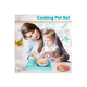 thumbnail image 3 of Juego De Cocina Juguete Para Niñas De Paja De Trigo 28 Pzs, 3 of 3